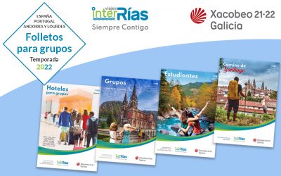 Viajes InterRías lanza sus folletos para grupos para 2022