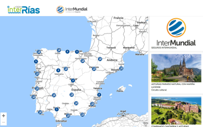 Viajes InterRías crea mapas interactivos para comercializar sus circuitos culturales