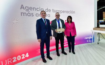 Renfe premia en Fitur a Viajes InterRías como su turoperador más activo